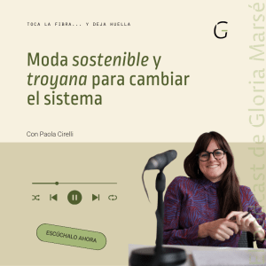 Paola Cirelli en la entrevista de Gloria Marsé