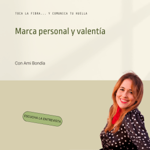 Ami Bondía en el podcast Toca la fibra, de Gloria Marsé