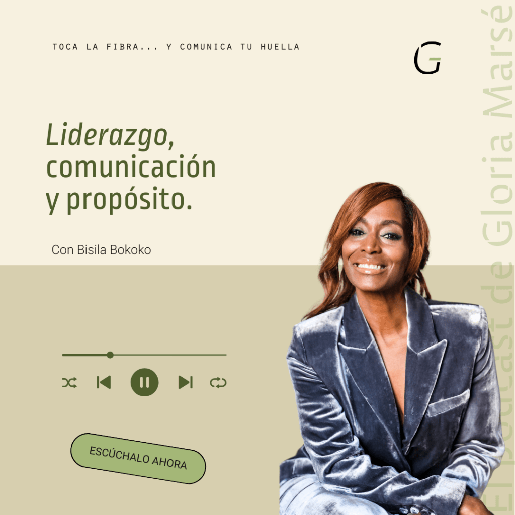 Entrevista a Bisila Bokoko sobre liderazgo, emprendimiento y comunicación en el podcast de Gloria Marsé